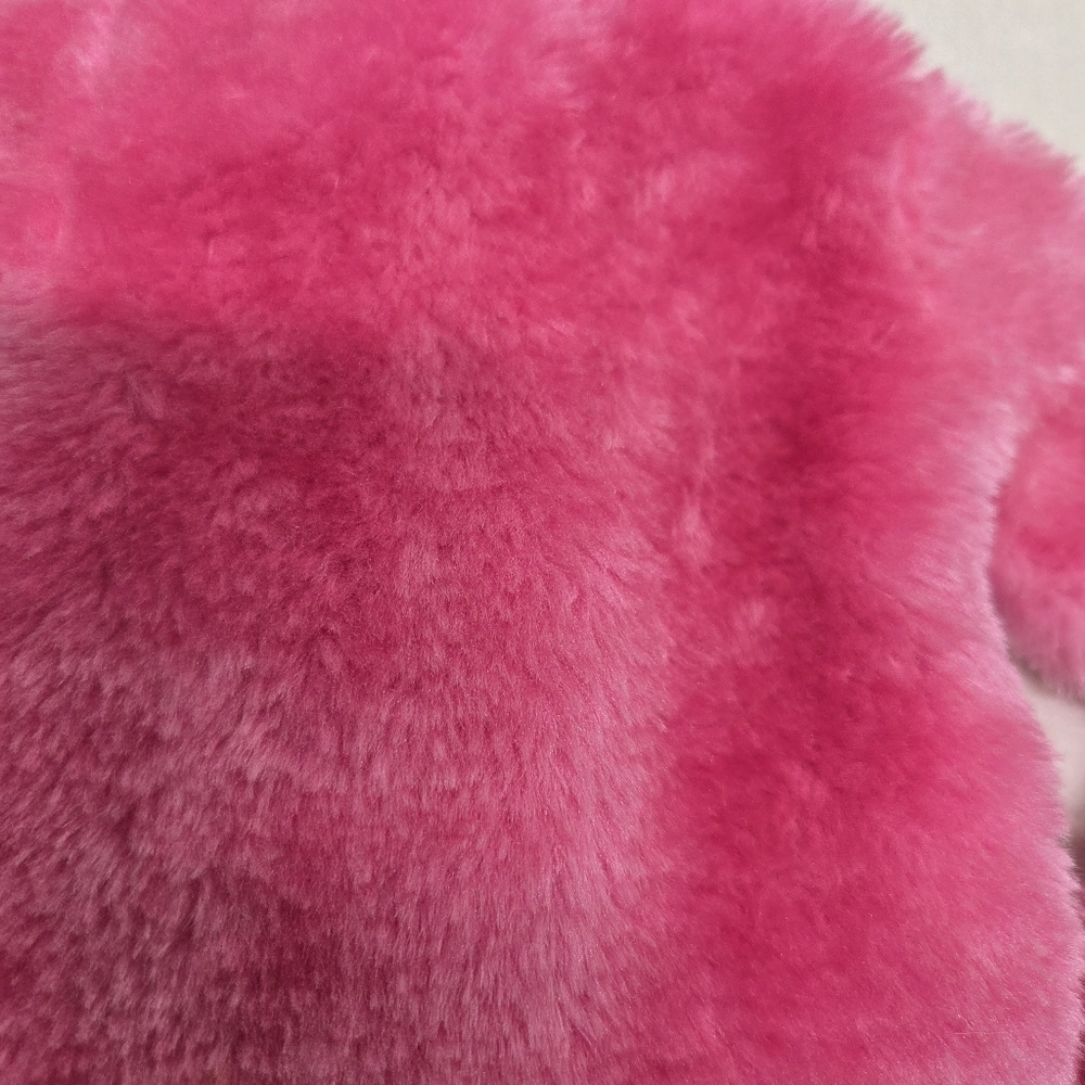 Pink Faux Fur Coat and Muff Set for 18-inch Dolls - Barbie Movie Style! - Picture 6 of 10